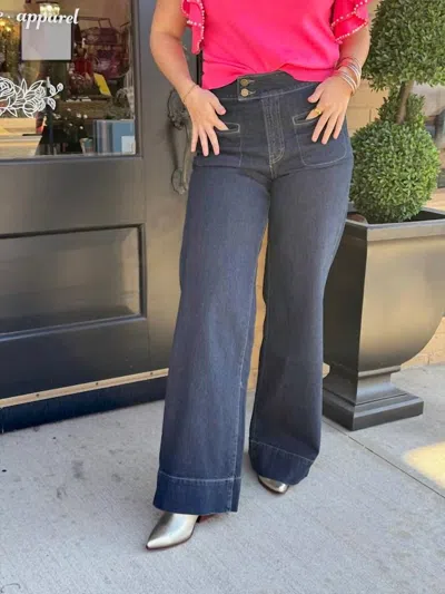 Habitual Perry Wide Leg Jean In Blue