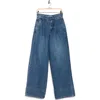 Habitual Pleated High Waist Super Wide Leg Jeans