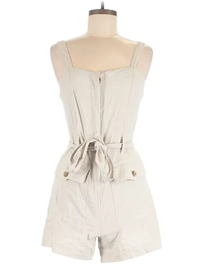 Pre-owned Habitual Romper In Ivory