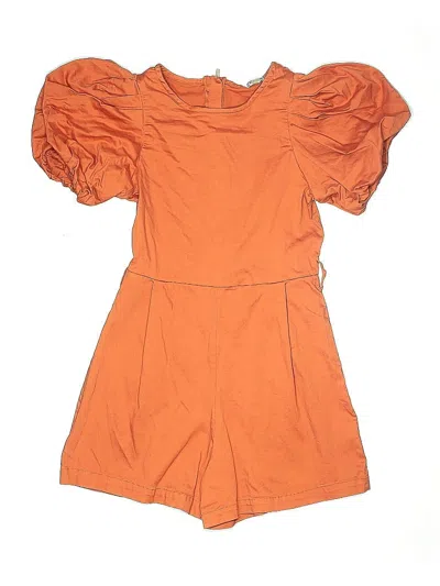 Pre-owned Habitual Kids' Romper In Orange