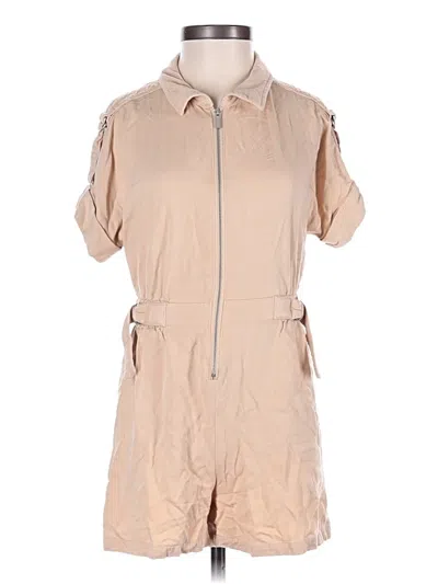Pre-owned Habitual Romper In Tan