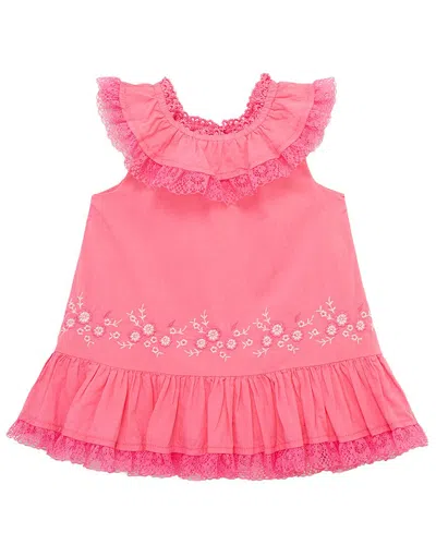 Habitual Kids' Ruffle A-line Dress In Pink