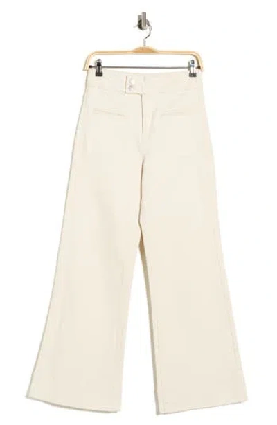 Habitual Shay Welt Pocket High Waist Wide Leg Jeans In Neutral