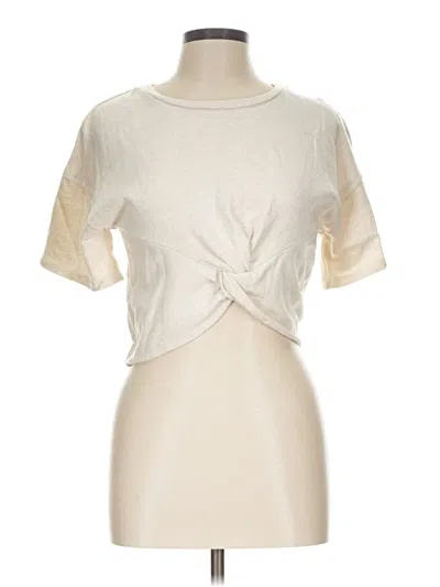 Pre-owned Habitual Short Sleeve T-shirt In Ivory