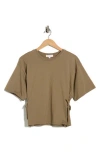 Habitual Side Tie T-shirt In Green