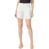 Habitual Skylar Raw Hem Cutoff Denim Shorts In White