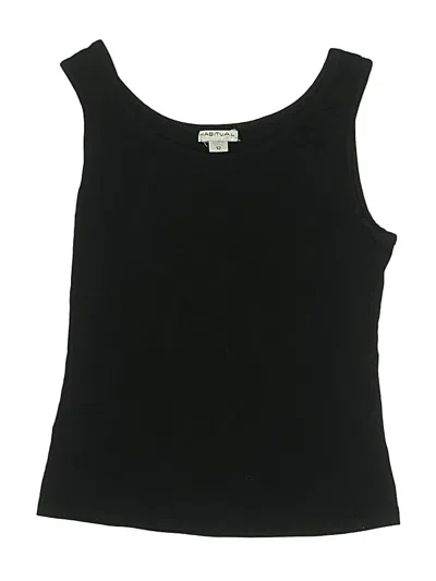 Pre-owned Habitual Kids' Sleeveless T-shirt In Black