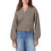 Habitual Spread Collar Sweater In Multi