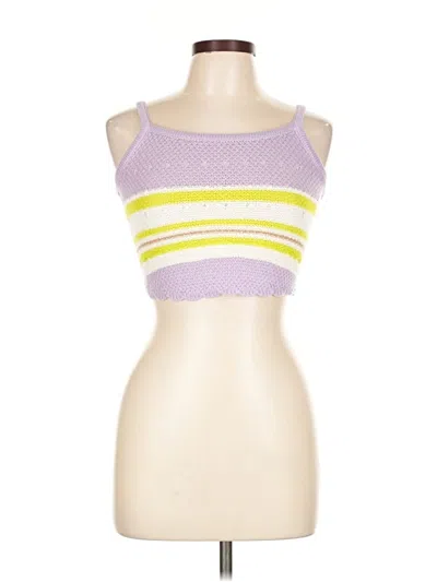 Pre-owned Habitual Sweater Vest In Purple