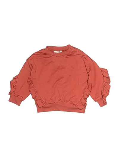 Pre-owned Habitual Kids' Sweatshirt In Orange
