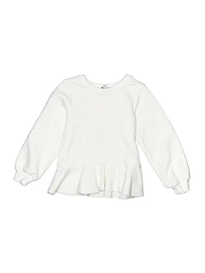 Pre-owned Habitual Kids' Sweatshirt In White