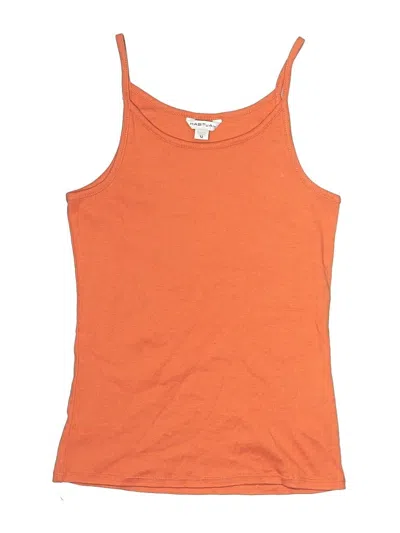 Pre-owned Habitual Kids' Tank Top Orange Halter Neckline Tops