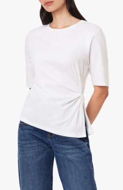 Habitual The Jaydn Side Twist Top In White