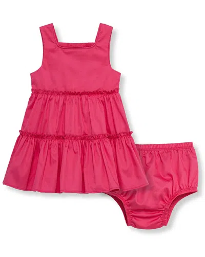 Habitual Kids' Tiered Babydoll Dress In Animal Print