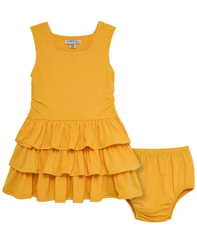 Habitual Tiered Tank Dress In Multi