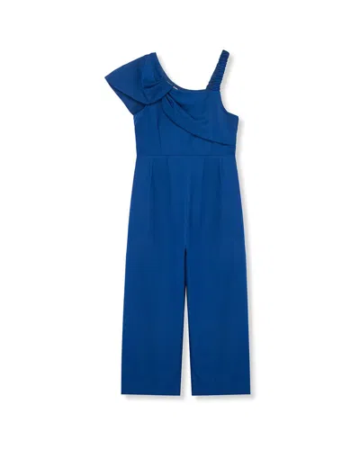 Habitual Kids' Twisted Jumpsuit In Blue