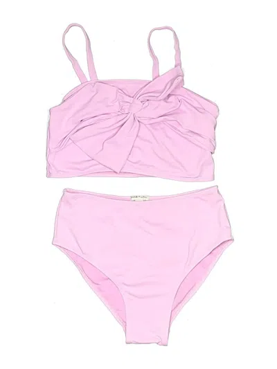 Pre-owned Habitual Kids' Two Piece Swimsuit In Pink