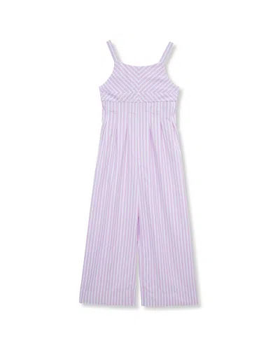 Habitual Kids' Wide Leg Jumpsuit In Purple