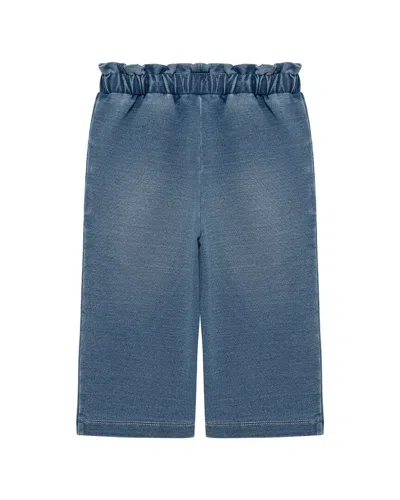 Habitual Kids' Wide Leg Paper Bag Pant In Blue