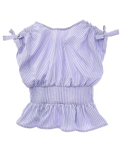 Habitual Kids' Woven Top In Blue