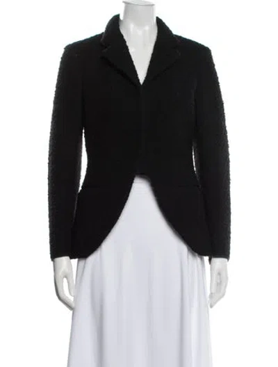 Pre-owned Hache Blazer In Black