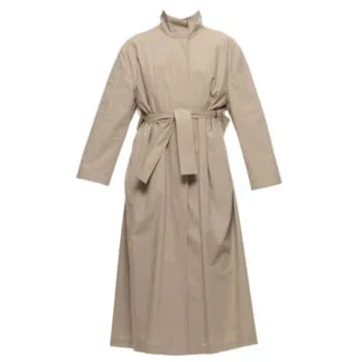 Hache Coat For Woman R83069205 Old Paper 52 In Neutral