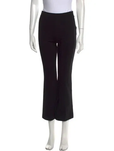 Pre-owned Hache Flared Pants In Black