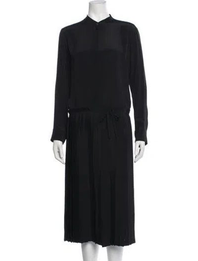 Pre-owned Hache Midi Length Dress In Black