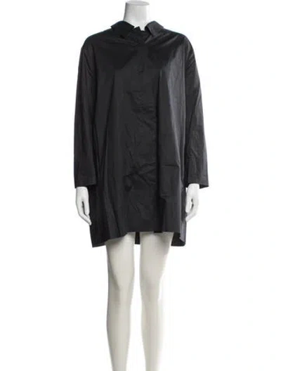 Pre-owned Hache Mini Dress In Black
