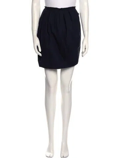 Pre-owned Hache Mini Skirt In Blue