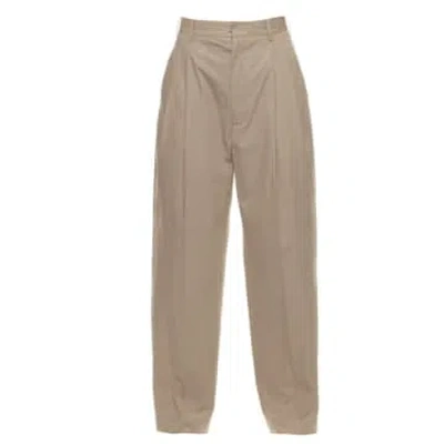 Hache Pants For Woman R63084505 Old Paper 52 In Brown