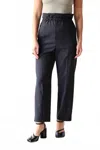 Hache Pince Pants In Navy In Blue