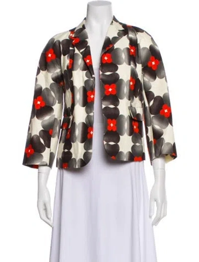 Pre-owned Hache Printed Blazer In Multi