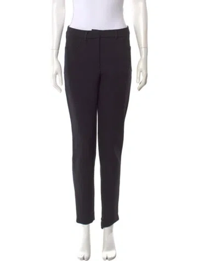 Pre-owned Hache Skinny Leg Pants In Black