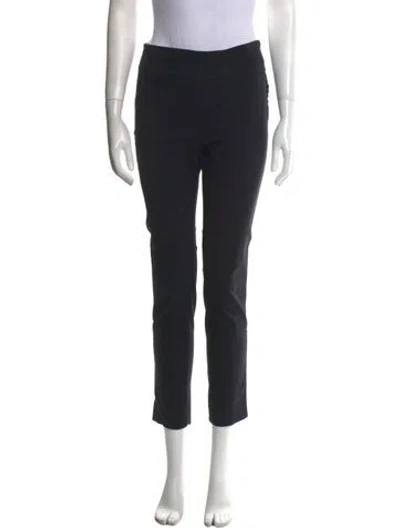 Pre-owned Hache Straight Leg Pants In Black