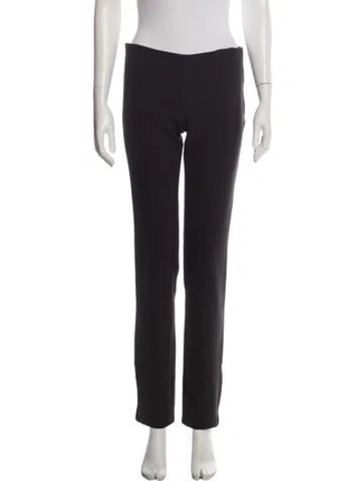 Pre-owned Hache Straight Leg Pants In Blue