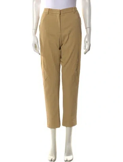 Pre-owned Hache Straight Leg Pants In Neutral