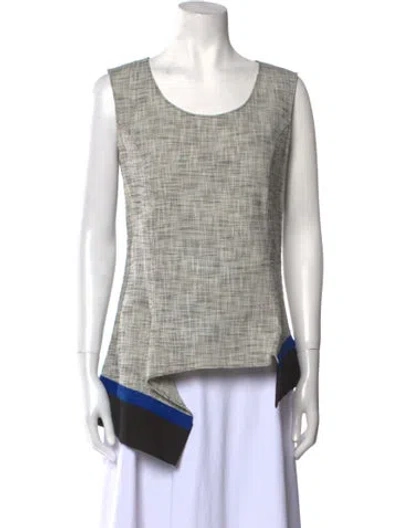 Pre-owned Hache Top In Gray