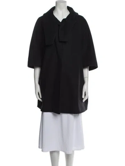 Pre-owned Hache Virgin Wool Evening Jacket In Black