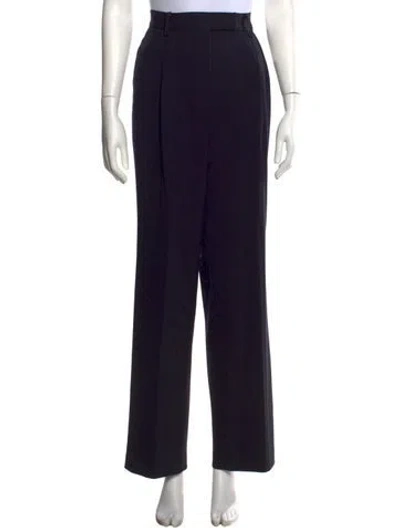 Pre-owned Hache Wide Leg Pants In Black