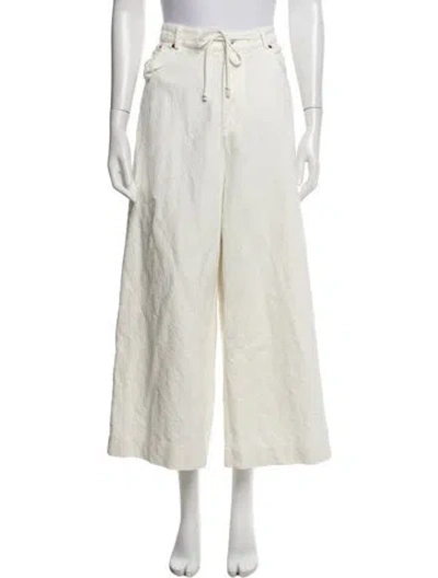 Pre-owned Hache Wide Leg Pants In Neutrals