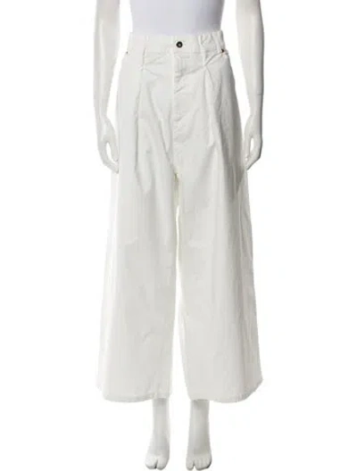 Pre-owned Hache Wide Leg Pants W/ Tags In Neutral