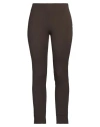 Hache Woman Pants Military Green Size 8 Polyester, Virgin Wool, Elastane