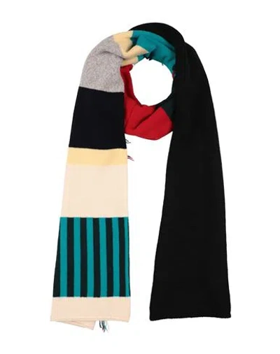 Hache Woman Scarf Red Size - Acrylic, Wool, Alpaca Wool, Viscose, Cashmere In Multi