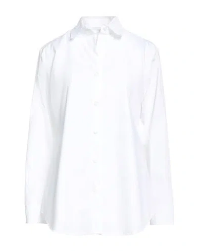 Hache Woman Shirt White Size 4 Cotton