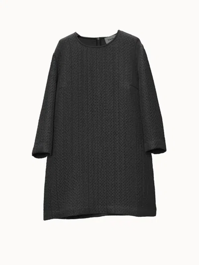 Hache Women's Lily Dress In Black In Gray