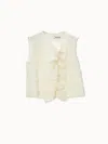Hache Women's Minas Top In Off White In White