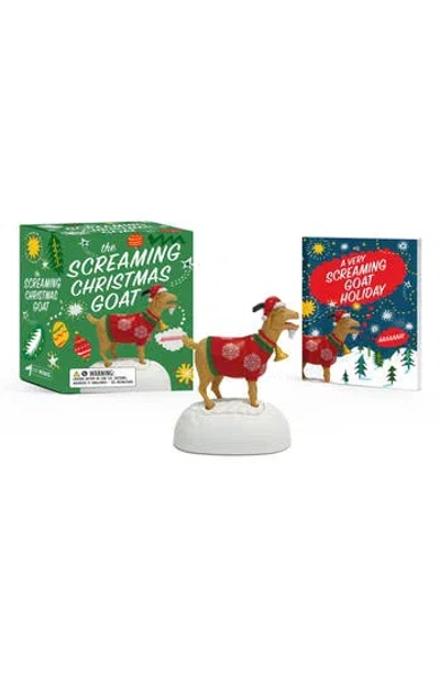 Hachette Books 'the Screaming Christmas Goat' Kit In Multi