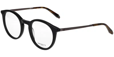 Hackett 1389 001 Occhiali Da Vista Neri Per Uomo (solo Montatura) In Black