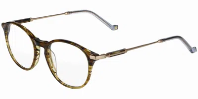 Hackett 332 Men's Glasses, Brown, Size 49